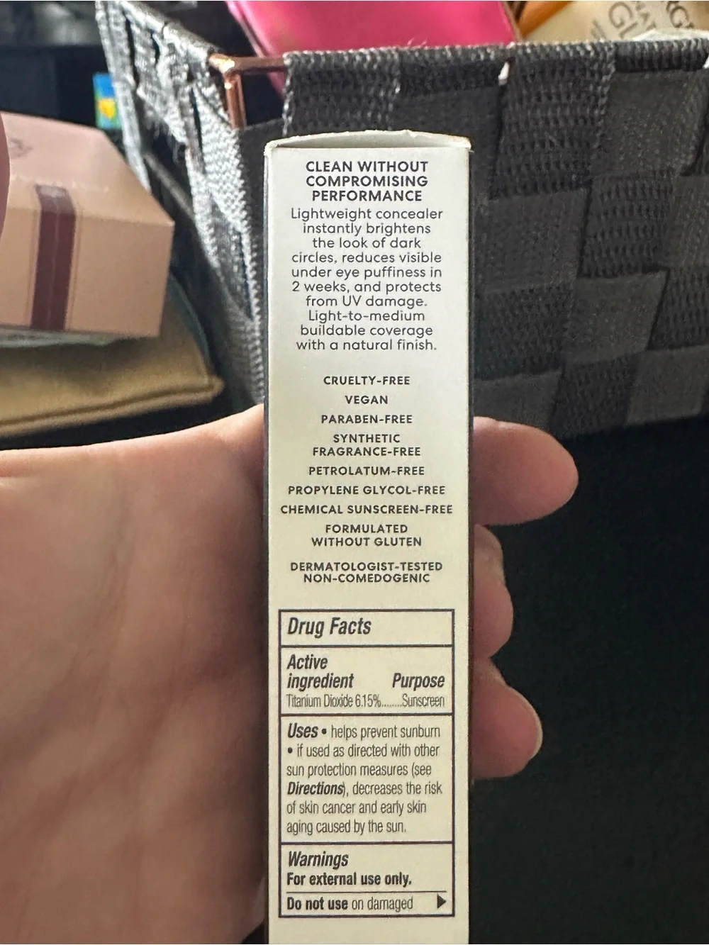 bareMinerals Complexion Rescue Brightening Concealer NIB Medium Deep Desert 2 pk